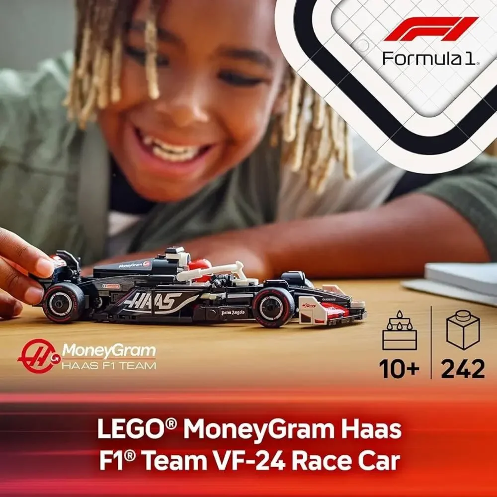 NEW LEGO Speed Champions Haas F1 Team VF-24 Race Car 77250 MoneyGram Formula 1